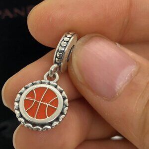 ✨🔥Pandora Basketball Charm Swoosh Dangle Charm